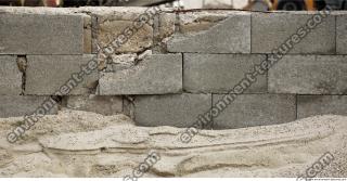 wall bricks blocks damged